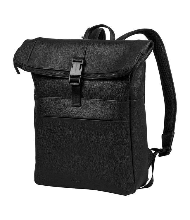 rugzak-dames-laptop-358xqw-1.jpg Bloomsbury Leren Rolltop 14 inch Laptop Rugtas voor Dames en Heren Houtkamp Lederwaren - Afbeelding 1