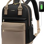 Rugzak voor dames 17 inch laptop USB aansluiting Waterdicht nylon waterdicht LOVEVOOK | bol