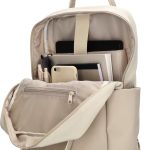 Lundholm Abisko Luxe Rugzak Laptoptas Dames 15.6 inch Scandinavisch Hilten Lederwaren & Cadeaus