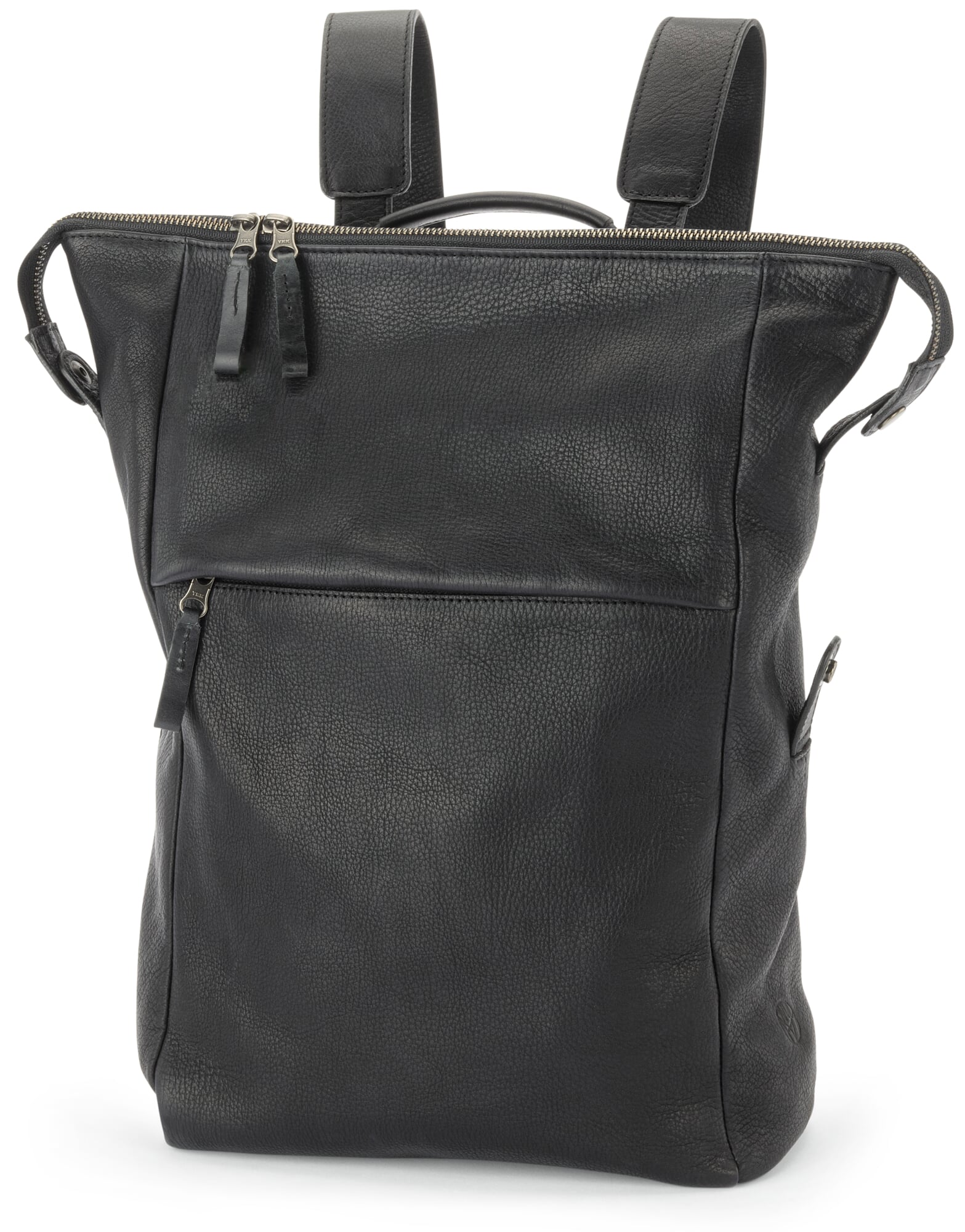 rugzak-leer-299mrg-1.jpg Laptop leren rugzak, zwart | Manufactum - Afbeelding 1