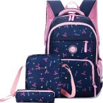 Schooltas meiden Rugzak met Etui Blauw Back to School Backpack inhoud 24 Liter | bol