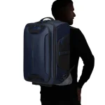 Samsonite Ecodiver Reistas met wielen 55cm rugzak Blauw | Stuivenga Lederwaren Delft
