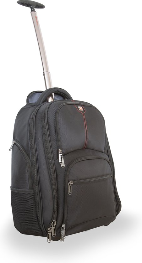 rugzak-met-wieltjes-294dri-1.jpg Verbatim Paris Laptoprugzak met wieltjes 17 inch 36 liter RFID Secure | bol - Afbeelding 1