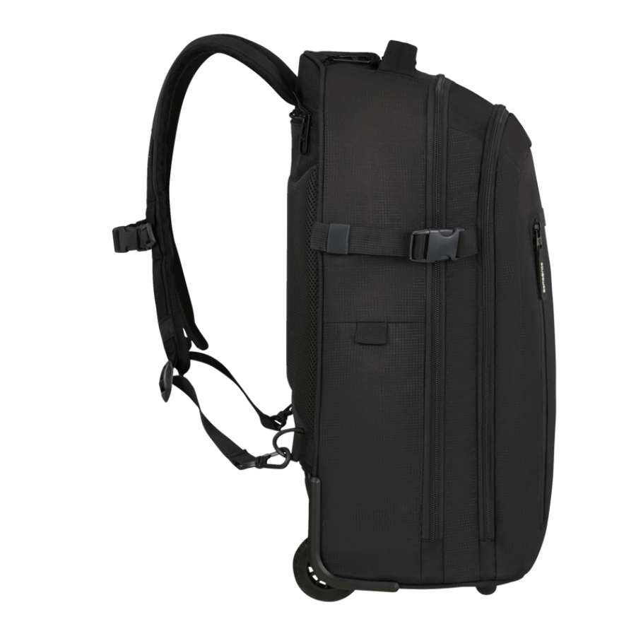 rugzak-met-wieltjes-352bcy-1.jpg Samsonite Roader rugtas op wielen Deep Black | Stuivenga Lederwaren Delft - Afbeelding 1