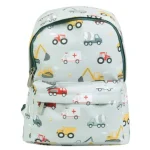 A Little Lovely Company Peuter Rugzak Voertuigen Lazy Lama Kids Conceptstore