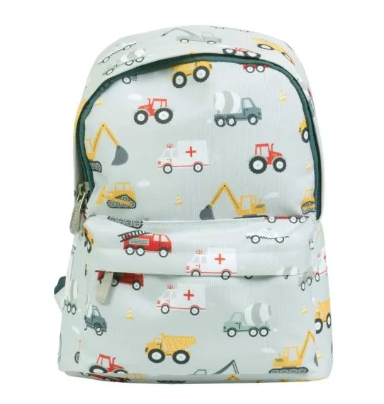 rugzak-peuter-816xax.webp A Little Lovely Company Peuter Rugzak Voertuigen Lazy Lama Kids Conceptstore - Afbeelding 1