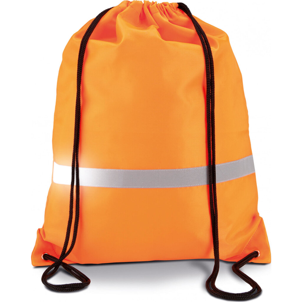 rugzakje-246ygc-1.jpg Opvallende rugtas: Fluorescerende Hi Vis Rugzakje met koordjes E Veiligheidskleding - Afbeelding 1