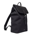 Leather Lid Backpack 14" Zwart