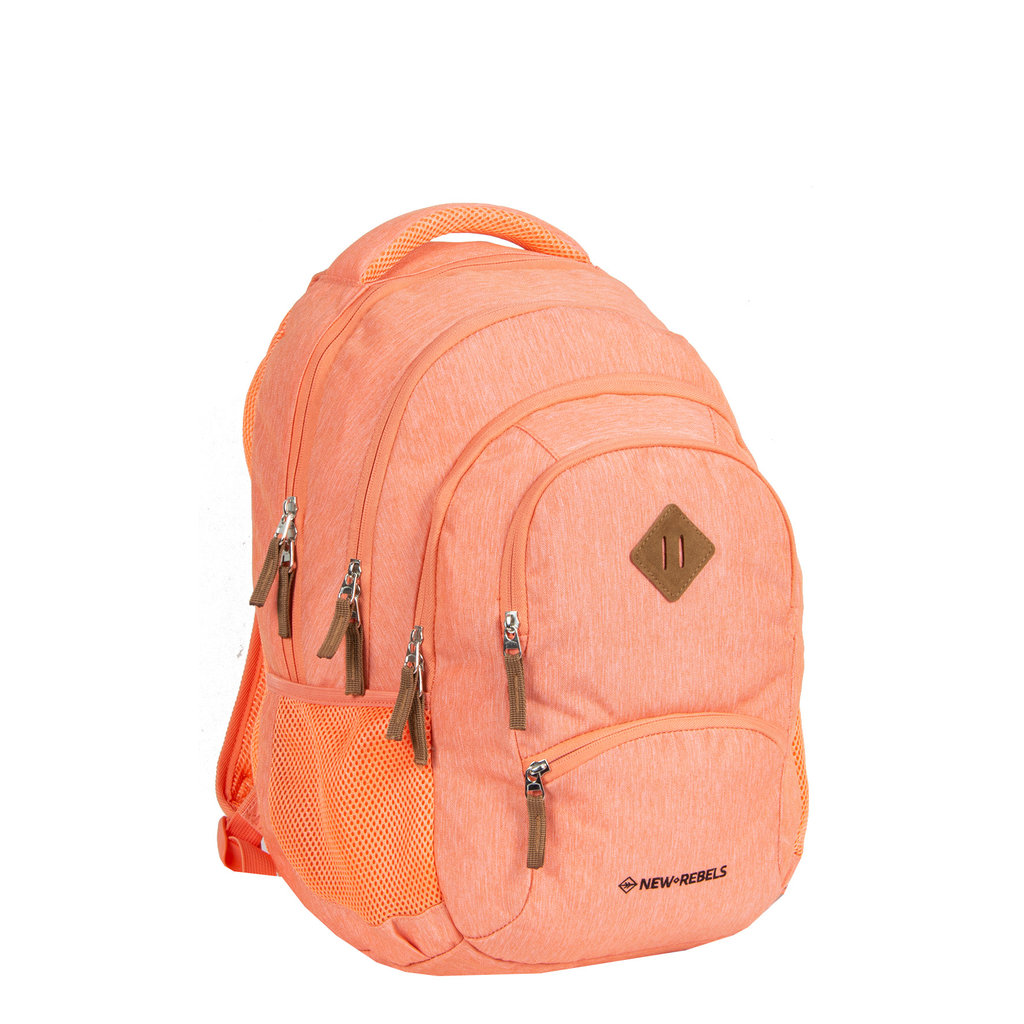 schooltas-met-laptopvak-456pvs-1.jpg New Rebels ® BTS 4 schooltas met laptopvak soft Pink - Afbeelding 1