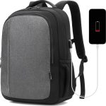 Laptoptas Laptop Rugzak Schooltas met Laptopvak voor Laptop 15,6 inch 23 L Antraciet | bol