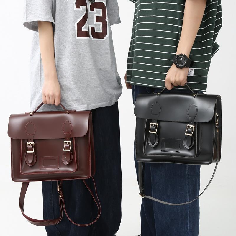 schooltas-schoudertas-396atp-1.jpg Trend Japanse studentenstijl studenten schooltas schoudertas uniforme tas handtas met grote capaciteit rugzak aktetas crossbody tas - Afbeelding 1