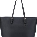 Behave handtas dames Schoudertas school Zwart 40x15x27 cm | bol