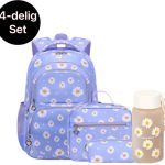 Twenty Two™ 4 delige set schooltas voor meisjes/tieners/studenten school/brugklas ... | bol