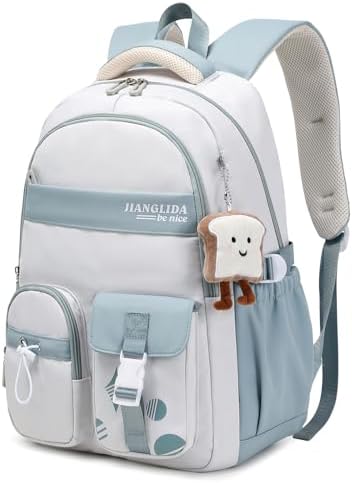 schooltassen-meiden-174plx-1.jpg Amythe, Rugzak, middelbare school, college, casual schooltas voor meisjes, tieners, studenten, outdoor, reizen, daypacks, waterdicht, grote capaciteit ... - Afbeelding 1