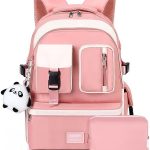 Schooltas voor meisjes, basisschool, kinderen, kleuterschool, schooltassen, meisjes, tieners, vrije tijd, reizen, dames, sets voor studenten, 8, 9, 10, 11, 12, 13, 14, 15, 16 jaar, CE2 CM1 2 6E : Amazon.nl: Kleding, schoenen & sieraden