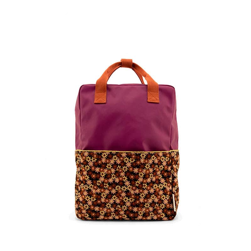 sticky-lemon-rugzak-121ehi-1.jpg Sticky Lemon Backpack Large | A Journey of Tales | Golden, Purple Tales — THEBAGSTORE.nl - Afbeelding 1