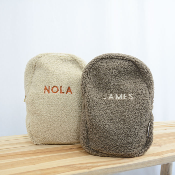 studio-noos-rugzak-104aqm-1.jpg Studio Noos rugzak Mini Chunky Teddy met naam Bruin | KidsDeco.nl - Afbeelding 1