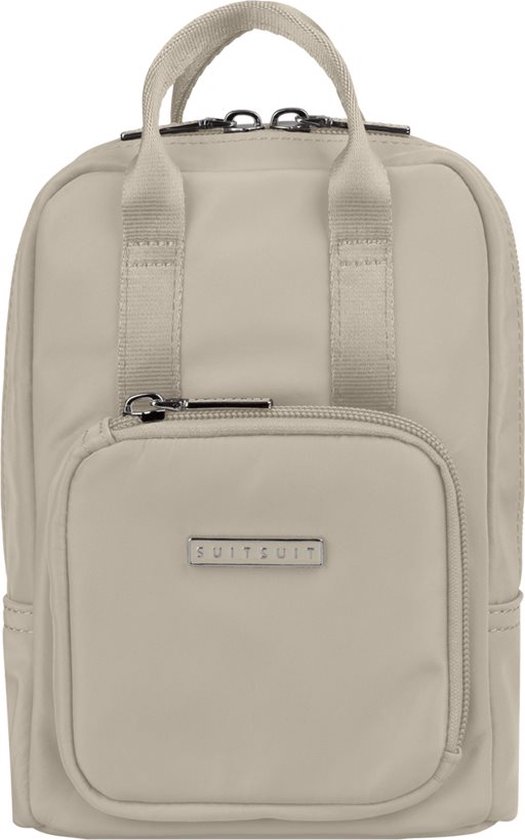 suitsuit-rugzak-278opk-1.jpg SUITSUIT Natura Crossbody rugzak voor dames Kleine rugtas met handvat 5L Coconut | bol - Afbeelding 1