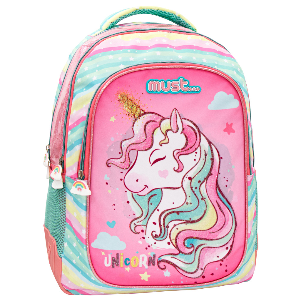 unicorn-rugzak-123tis-1.jpg Must Rugzak Unicorn 43 x 33 x 18 cm Polyester SimbaShop.nl - Afbeelding 1