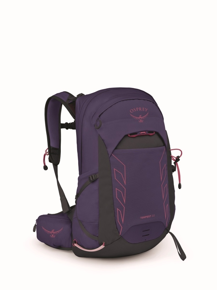 wandelrugzak-dames-338zbe-1.jpg Osprey Tempest 22L dames wandelrugzak deep fig/hotspot pink - Afbeelding 1