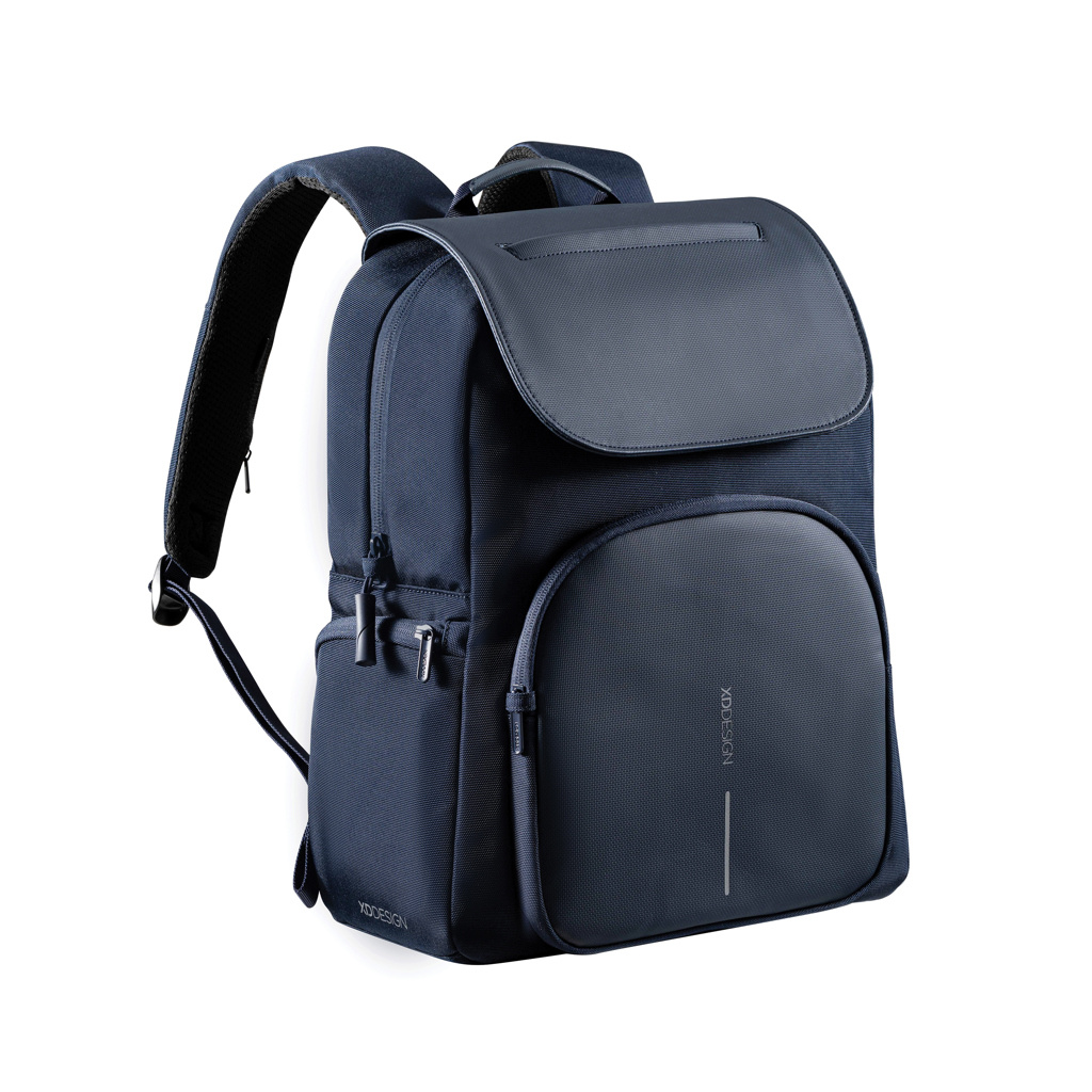 xd-design-rugzak-498tjo-1.jpg Rugzak Soft Daypack 18L Navy Anti diefstal rugzak - Afbeelding 1