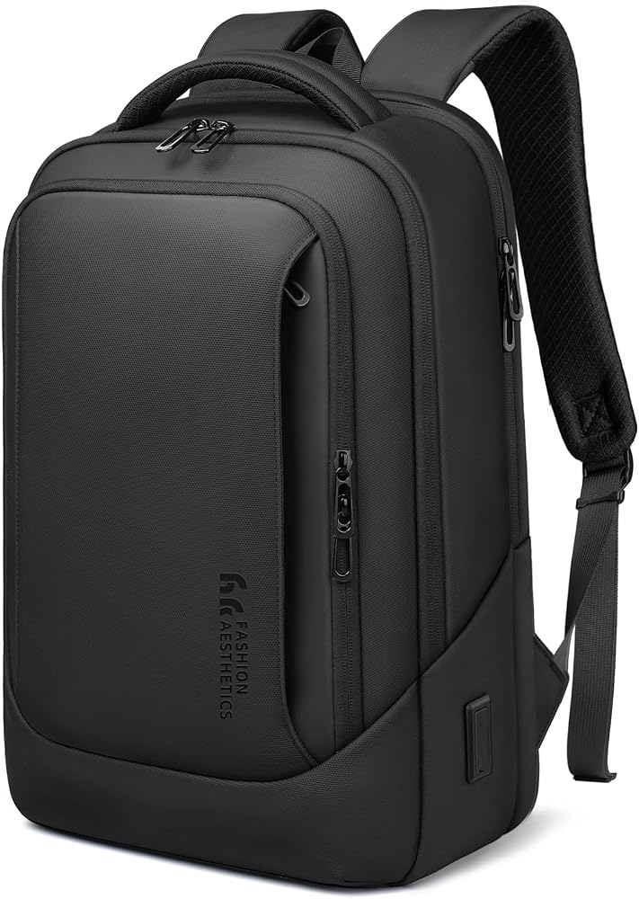 zakelijke-rugzak-heren-088zqk-1.jpg Laptop zakelijke rugzak voor heren, 15,6 inch laptopvak met USB oplaadpoort | diefstalbestendig, handbagage, dagrugzak, waterafstotend, ... - Afbeelding 1