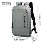 Slim Zakelijke Rugzak Heren Zakelijke Rugzak Slim Werk Waterdicht 14 Laptoptas USB